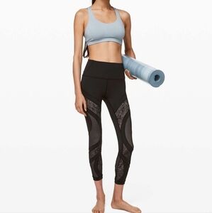 Lululemon Wunder Under High-Rise Tight Lace 25" size 2 in EUC